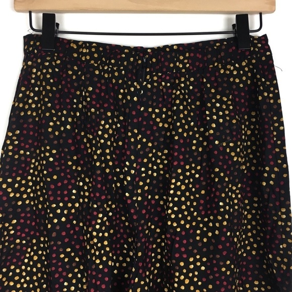 VINTAGE Mom Shorts Ultra High Waist Black Dots Retro 80s 90s Chic Black Size 9 - Picture 5 of 8